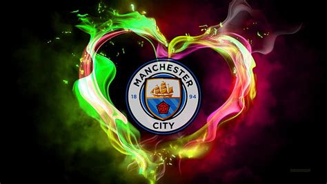Hd Wallpaper Soccer Manchester City Fc Emblem Logo Wallpaper Flare