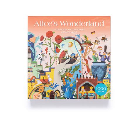 Puzzle Alices Wonderland Laurence King 1000 Pièces Trevell