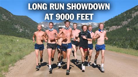 Long Run Showdown At 9000 Feet Youtube