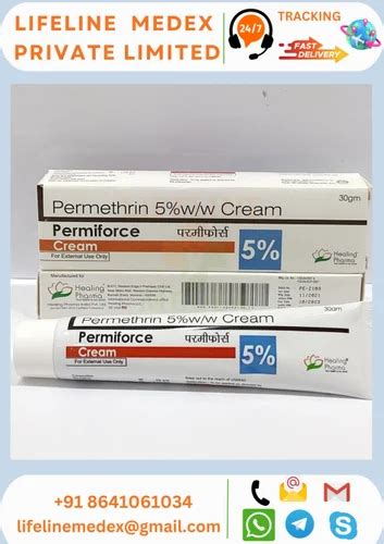 Permethrin Permiforce 5 Cream Packaging Type Tube At Rs 60piece In