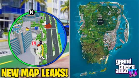 New Gta 6 Leaks Entire Map Gameplay Minimap Design And More Youtube