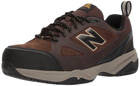 New Balance 627 V2 Steel Toe Work Shoe In Brown For Men Lyst