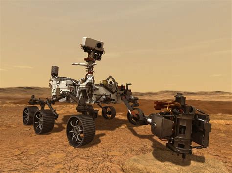 Nasas Perseverance Mars Rover Will Fire A Laser From Its 7 Foot