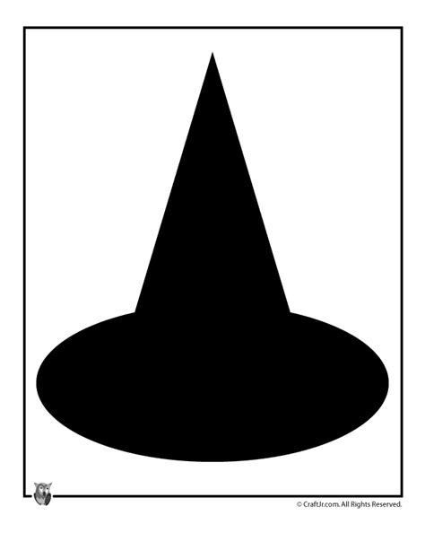 Witch Hat Cut Out Element