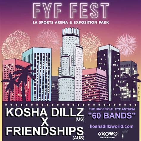 New Rap Song About All 60 Bands From Fyf Fest Listendownload Kosha Dillz World