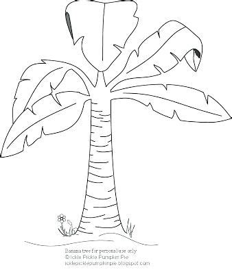 Banana coloring pages for adults. Banana Tree Coloring Page at GetColorings.com | Free ...