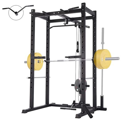 Buy Mikolo Power Cage With Lat Pulldown System1000lbs Capacity Power