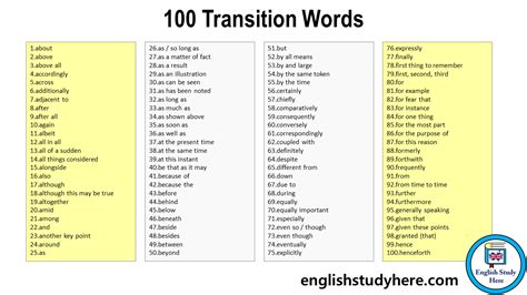 Transition Words Archives English Study Here SexiezPix Web Porn