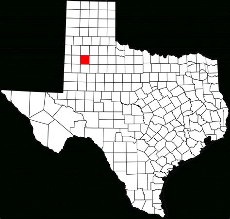 Texas County Map Where Is Lubbock Texas On The Map Printable Maps