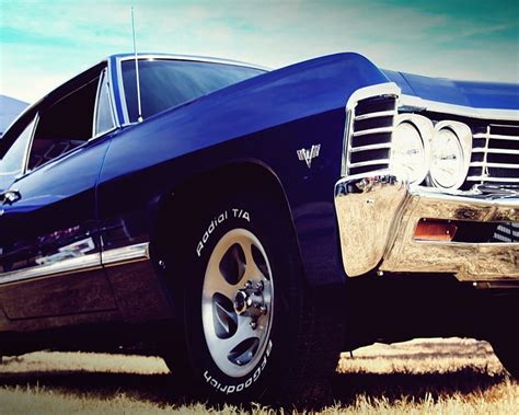 Impala 67 Supernatural Wallpaper