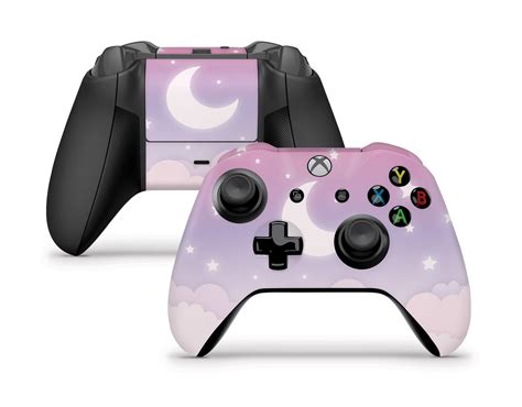 Cute Lunar Sky Xbox One Sx Controller Skin Stickybunny