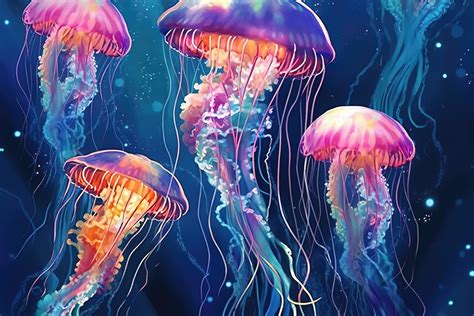 Macro Jellyfish Wallpaper Happywall