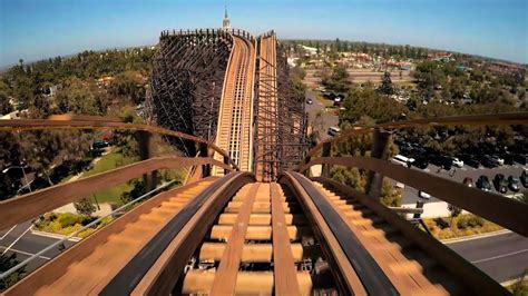 Ghostrider Wooden Roller Coaster Pov Hd 1080p Knotts Berry Farm