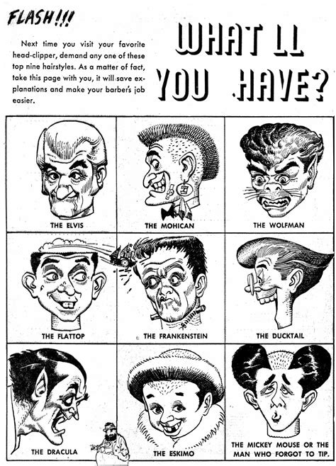 Hairy Green Eyeball 3 Zany 1 — 1958 Mad Imitation — Edited By Carl Burgos