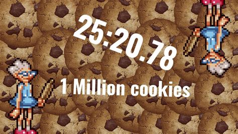 Cookie Clicker Speedrun 1 Million Cookies 252078 Noob Play