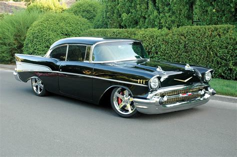 1957 Chevy Bel Air Chevrolet Bel Air American Classic Cars American Muscle Cars Vintage Cars