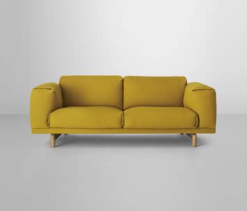 Here, it maintains the timeless elegance of scandinavian design through its sturdy frame. Rest Sofa by Muuto | 2 Seater | 3 Seater | Rest Pouf | Product
