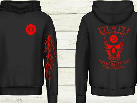 Create custom hoodies as a gift, order for yourself, or sell them under your brand. Firefighter Hoodie | EZ Custom Tee | USA Printing