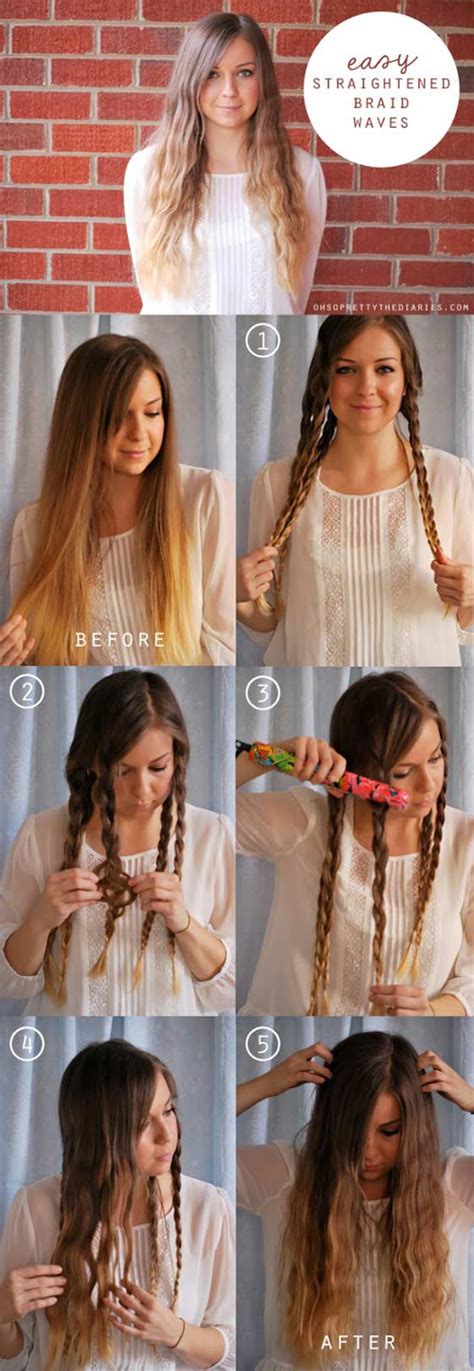 This helps to prevent the hair from thermal damage. 10 Techniques To Get Chic Wavy Hair
