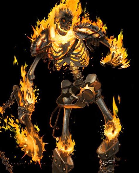 Giant Skeleton Skeleton Art Fantasy Creatures Mythical Creatures