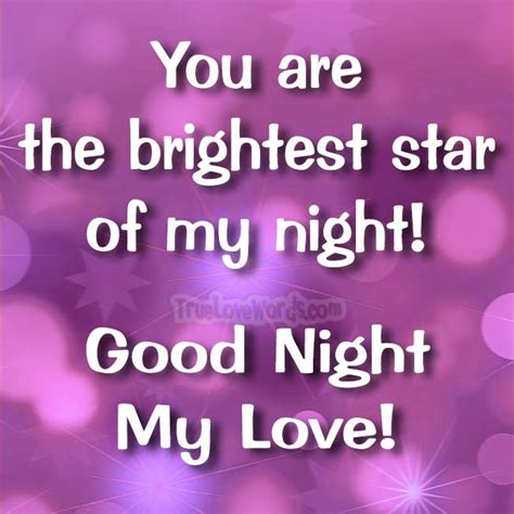 Sweet Good Night Messages For Him True Love Words