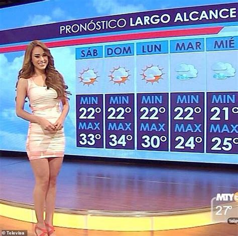 Instagramers Blast The World S Most Famous Weather Girl For Her