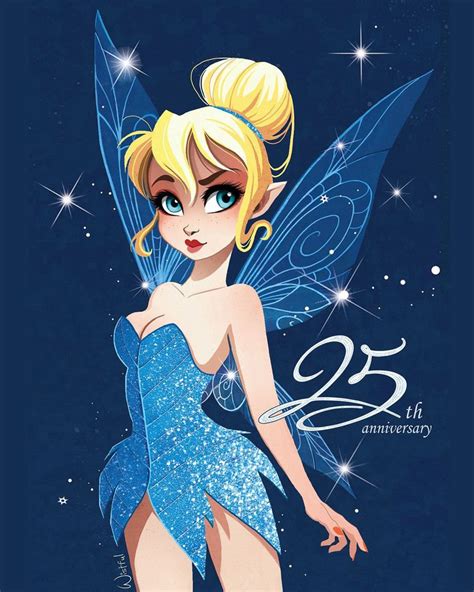 2 556 likes 21 comments wistful wistful art on instagram “tinkerbell with the colors of