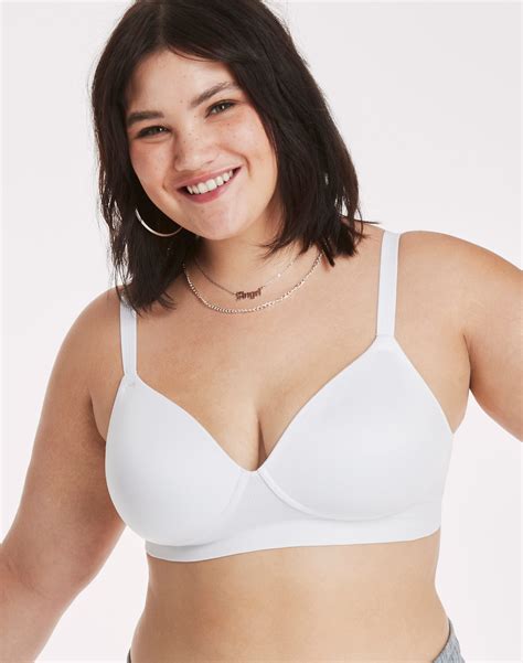 Hanes Ultimate No Dig Support Smoothtec Wirefree Bra 53 Off And Cash Back