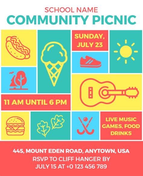 Creative Picnic Flyer Ideas And Examples