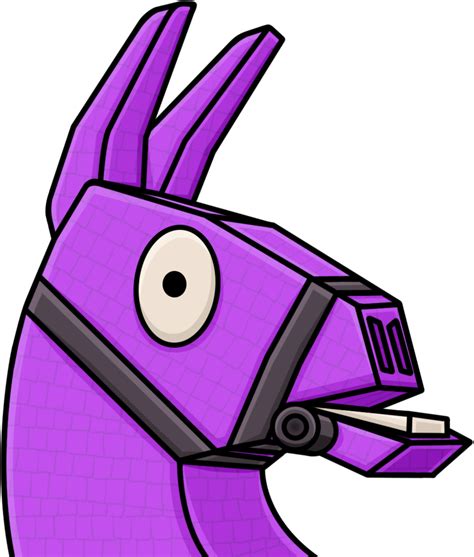 Maybe you would like to learn more about one of these? Llama Clipart Fortnite - Fortnite Llama Head Drawing - Png ...