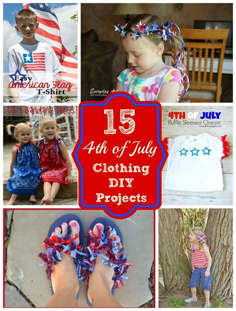 Fourth of july is one of my favorite holidays! What to wear!! {Fourth of July} 15+ Diy Clothing Projects - Free Time Frolics