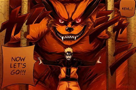 Naruto Uzumaki 00180 Nine Tailed Fox Naruto Nine Tails Demon Fox Hd