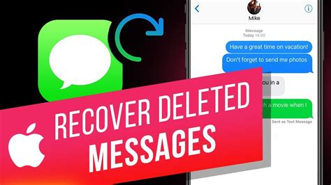 Here's what you can do to try to recover deleted messages and how to prevent catastrophe in the. How to Recover Deleted Text Messages on iPhone | How to ...