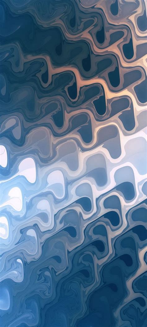Painted Blue 3d Abstract Wallpaper 720x1600