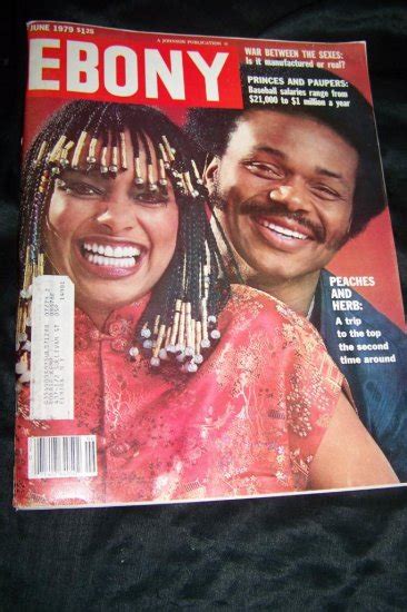 Vintage Ebony Magazine June 1979 Peaches And Herb Nehemiah