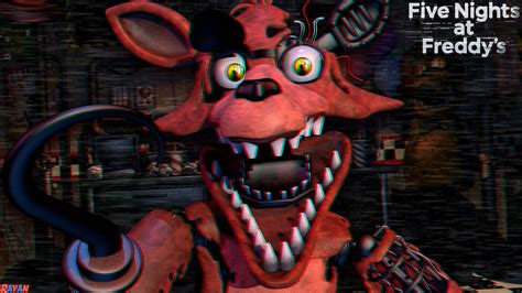 Withered Foxy Jumpscare Ucn Fnaf C4d By Therayan2802 On Deviantart