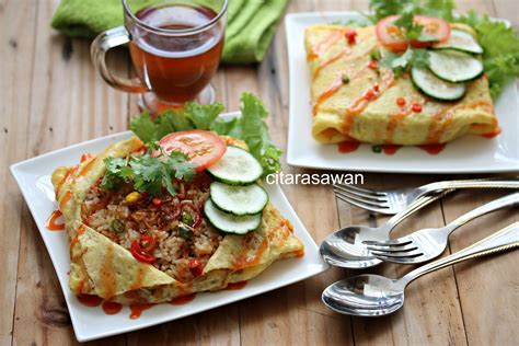 Resepi nasi goreng pattaya, masakan yang berasal dari thailand dan sangat popular di malaysia. Nasi Goreng Pattaya ~ Resepi Terbaik