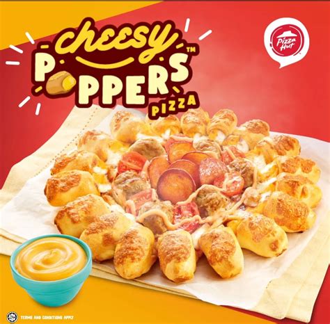 They are easy to make and taste like a next level chicken nugget. Pizza Hut NEW Cheesy Poppers Pizza
