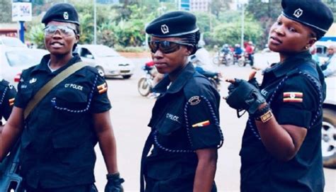 Ugandan Policewomen Take To The Streets To Mark Womens Month In Style