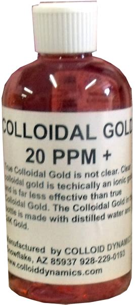 COLLOIDAL GOLD COLLOID DYNAMICS