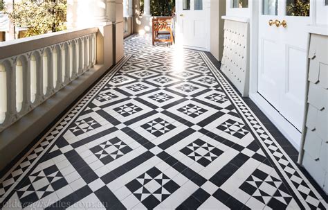 Monochrome Tile Patterns Olde English Tiles™ Sydney And Melbourne