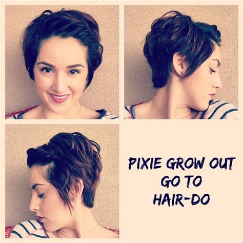 Growing Out Pixie Cut Growing Out Short Hair Styles Grown Out Pixie