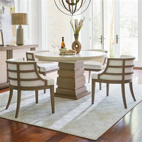 Universal Synchronicity 5 Piece Round Table And Chair Set