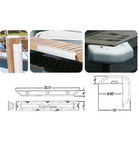 Taylor Made Products Dock Pro Heavy Duty Vinyl Dock Bumpers