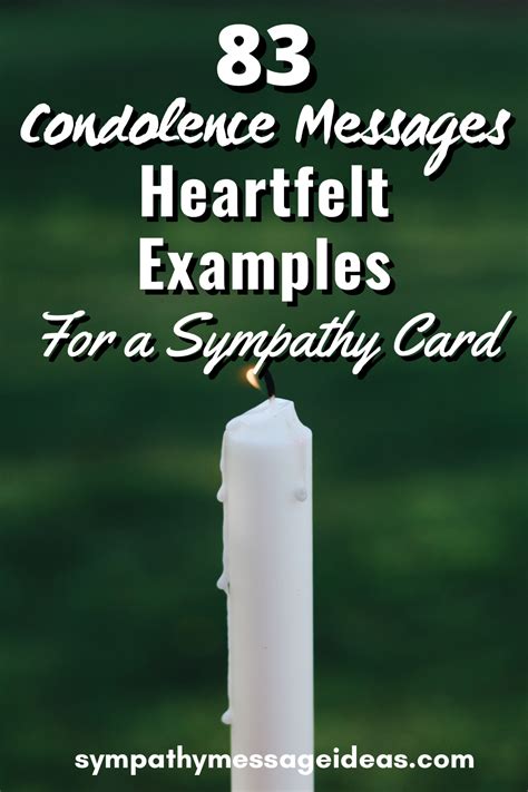 120 Condolence Messages For Expressing Your Sympathy Sympathy Message Ideas