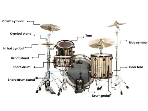 Parts Of A Drum Set Full Gear Guide For Beginners Drum That