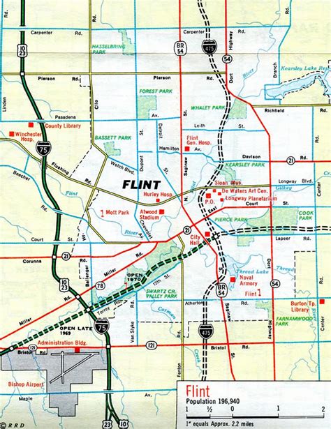 University Of Michigan Flint Campus Map