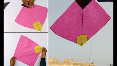 Indian Kite Making With Indian Kite Design Indian Kite Flying Test DIY Kite Making