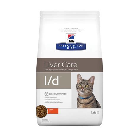 At hill's, nutritionists and veterinarians have developed clinical nutrition especially formulated to help manage your cat's dietary. Hill's Prescription Diet l/d Liver Care Chicken Dry Cat Food