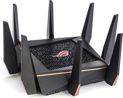 Plug it into your router, reset both add in all the gaming and security extras and you've got a router that wants for very little. High-end routers review: volmaakte standaard - Asus ROG ...